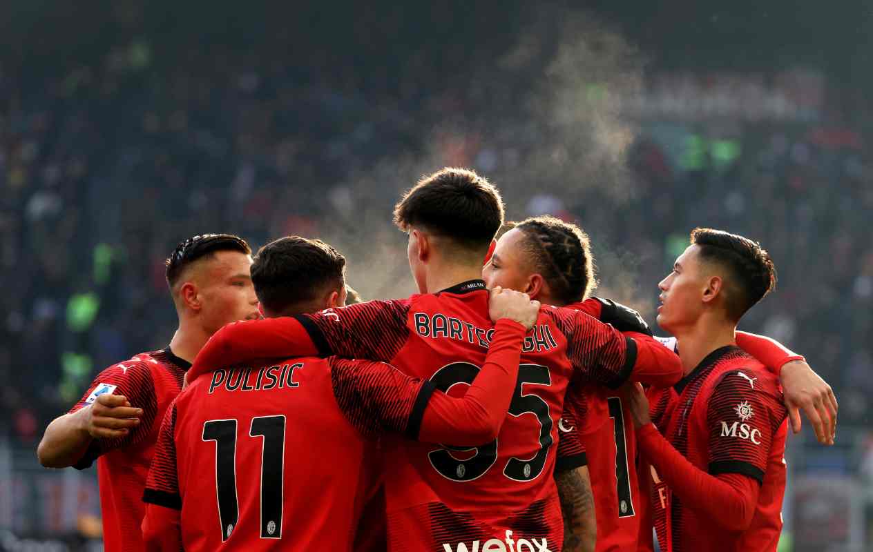 salernitana-milan in TV