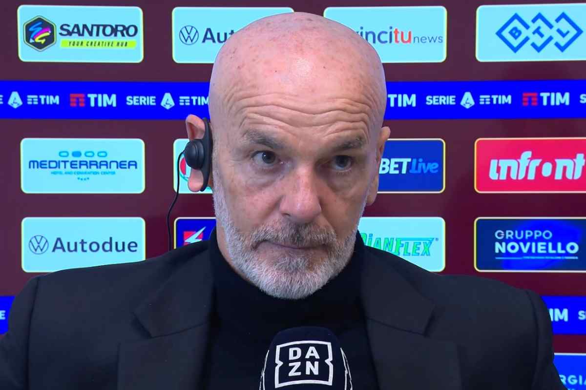 Pioli dopo Salernitana Milan