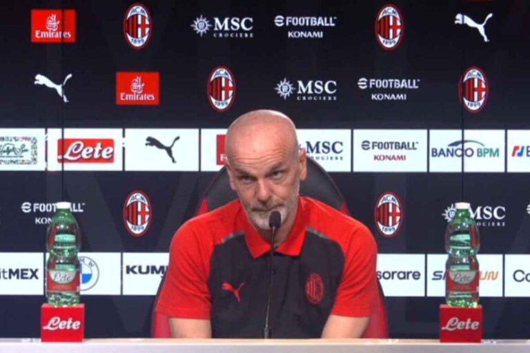 Pioli parla in conferenza