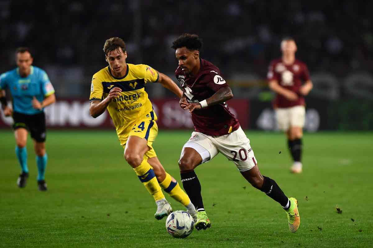 Milan e Juventus su Terraciano 