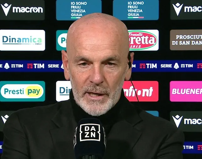 Pioli commenta Udinese-Milan