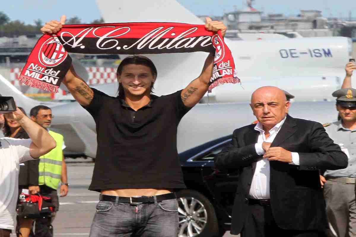 Milan, la rivelazione di Galliani: è successo con Ibra 