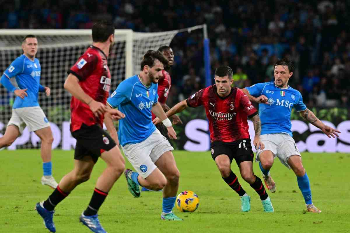 Il titolarissimo salta Milan-Napoli