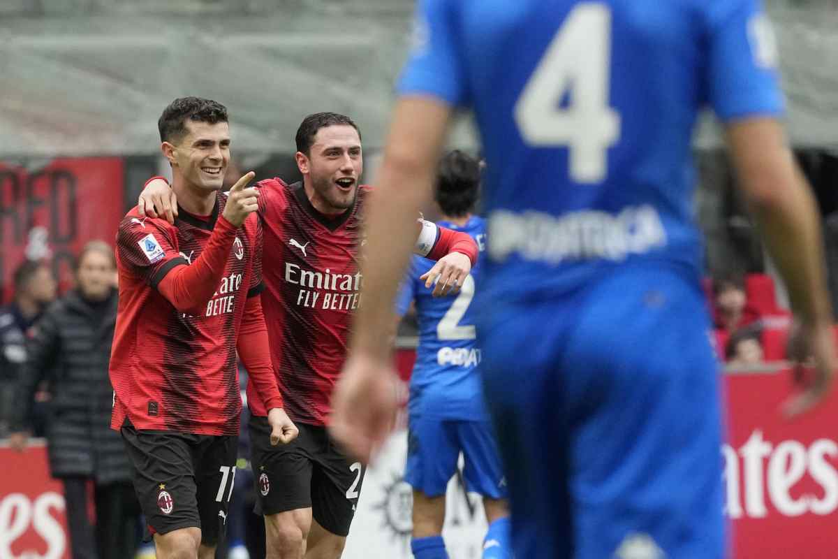 Milan: Calabria e Pulisic