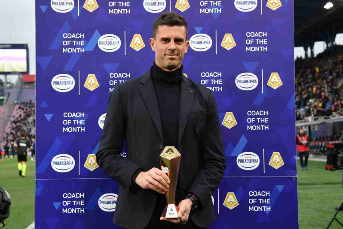 Sul palco dell'evento, Thiago Motta ha risposto ad alcune domande dopo essere stato premiato. In merito al suo ruolo di allenatore ha detto: "Da quando ho iniziato questo lavoro, che ho avuto la fortuna di poter iniziare subito, ho capito sin da subito che era la mia grande passione dopo aver giocato al calcio". Proseguendo, ha poi parlato del suo futuro: "Mi sento molto bene oggi e non penso davvero al mio futuro, perché stiamo vivendo un momento così bello che voglio godermelo. Quando arriverà il futuro ci penserò".In merito all'apprezzamento dovuto all'interesse di grandi club come il Milan ha riferito di essere "felice e orgoglioso". Concludendo poi, Thiago Motta esprime prima parole al miele verso la sua squadra: "è un grande piacere il riconoscimento che hanno per la nostra squadra, ma non solo per i risultati che finora sono buonissimi, quanto per la maniera con la quale li stiamo conquistando sul campo, rispettando il gioco e l'avversario" - per poi suonare la carica in vista del termine della stagione: "I ragazzi sanno come mai siamo lì e quanto è importante continuare così fino al termine della stagione".