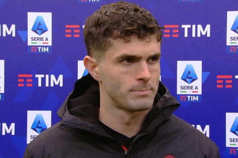 Pulisic su Lazio-Milan e le polemiche