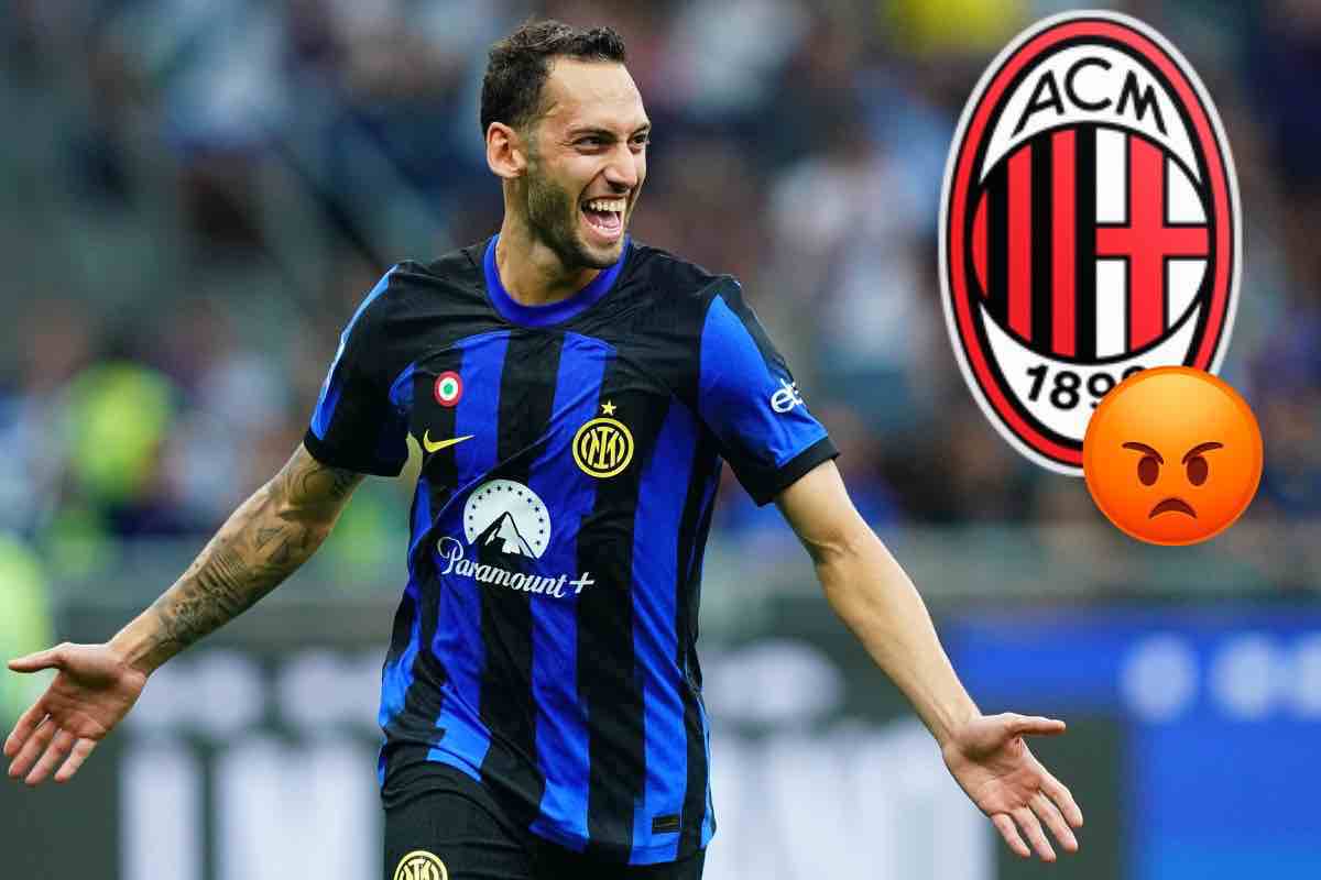 Calhanoglu provoca il Milan