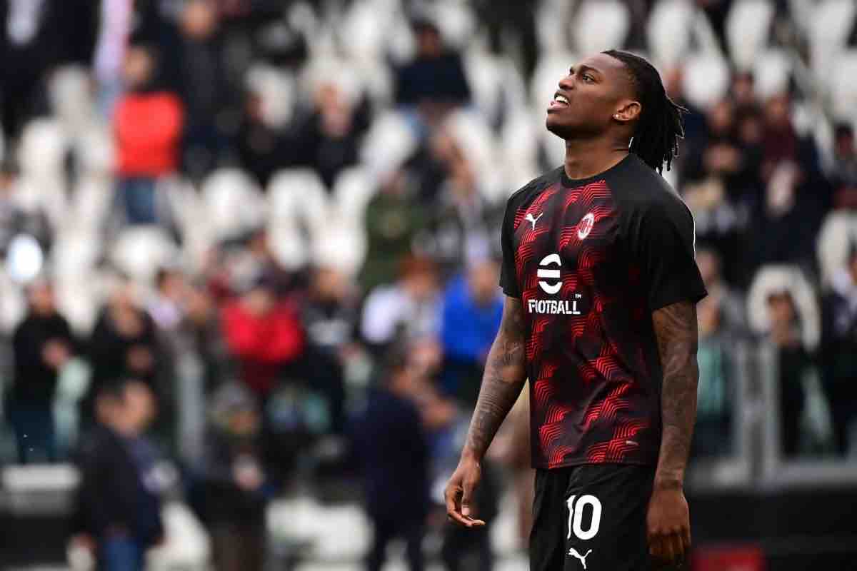 Leao attaccato dopo Juve-Milan