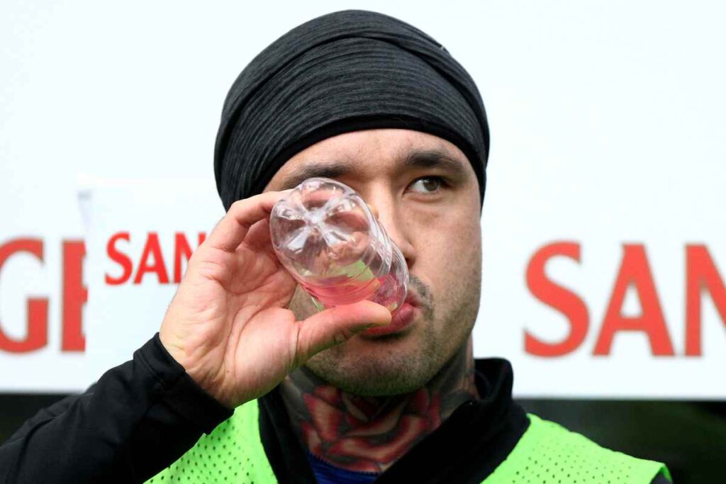 Nainggolan provoca il Milan