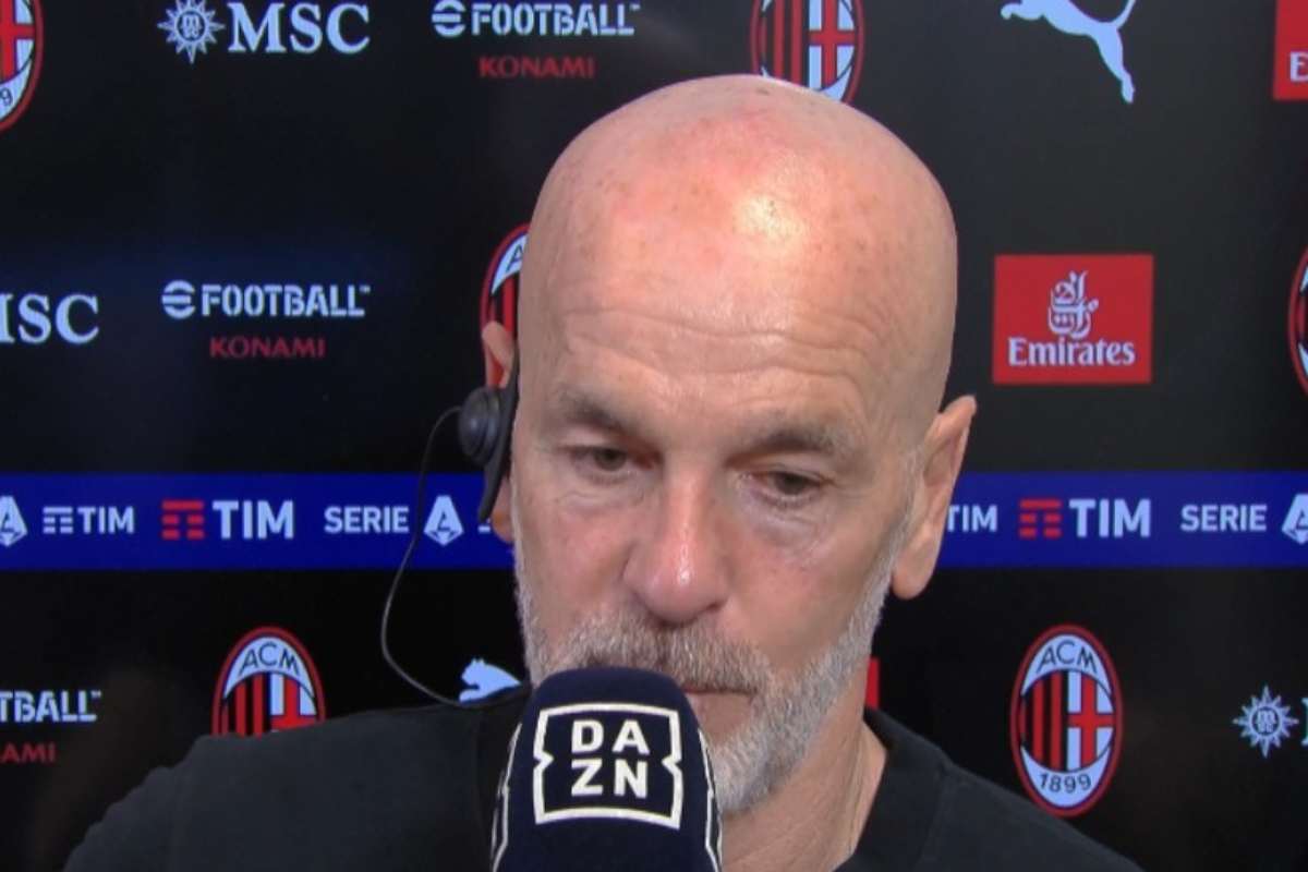 Pioli nel post partita