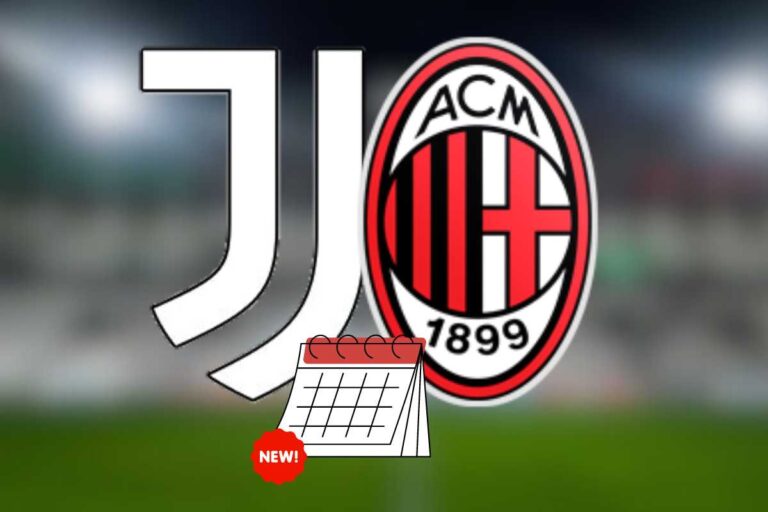 Data ufficiale di Juve-Milan