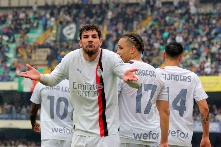 Milan, Theo Hernandez primo in Serie A
