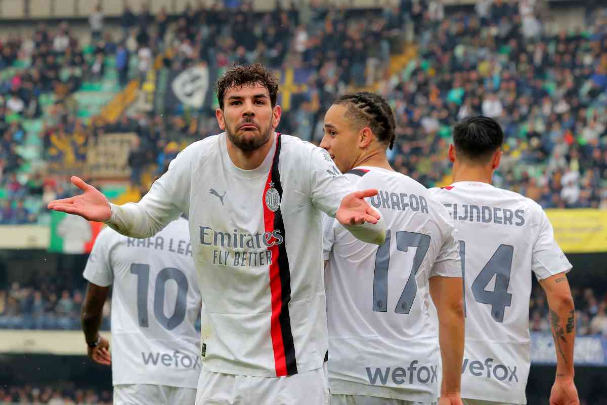 Milan, Theo Hernandez primo in Serie A