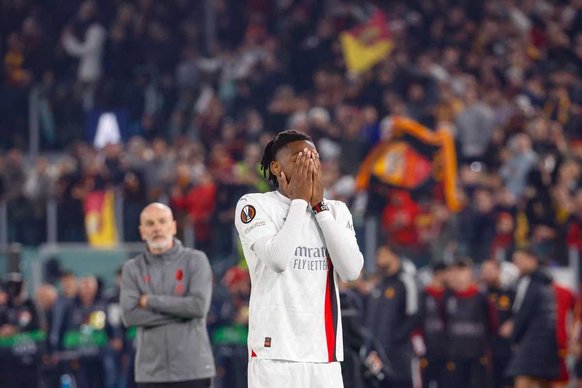 Leao esce prima dal campo