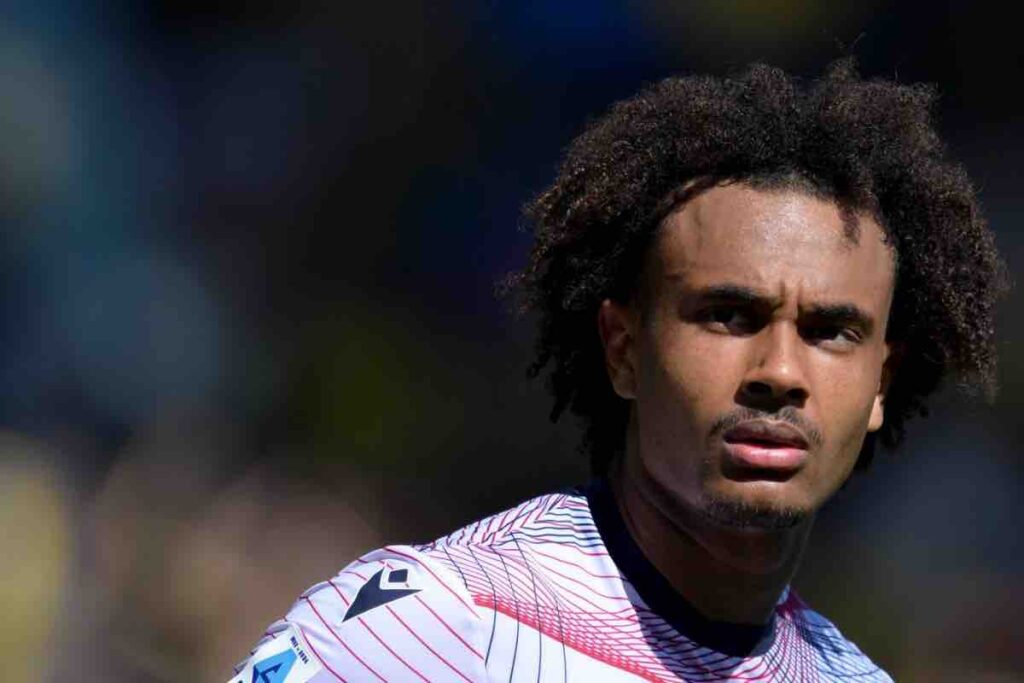 Pressing del Milan su Zirkzee