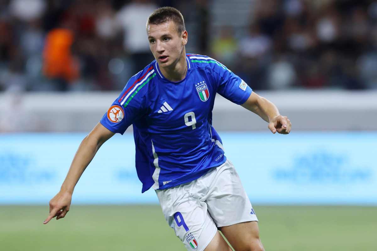 Prima convocazione di Camarda del Milan con l'Italia U19