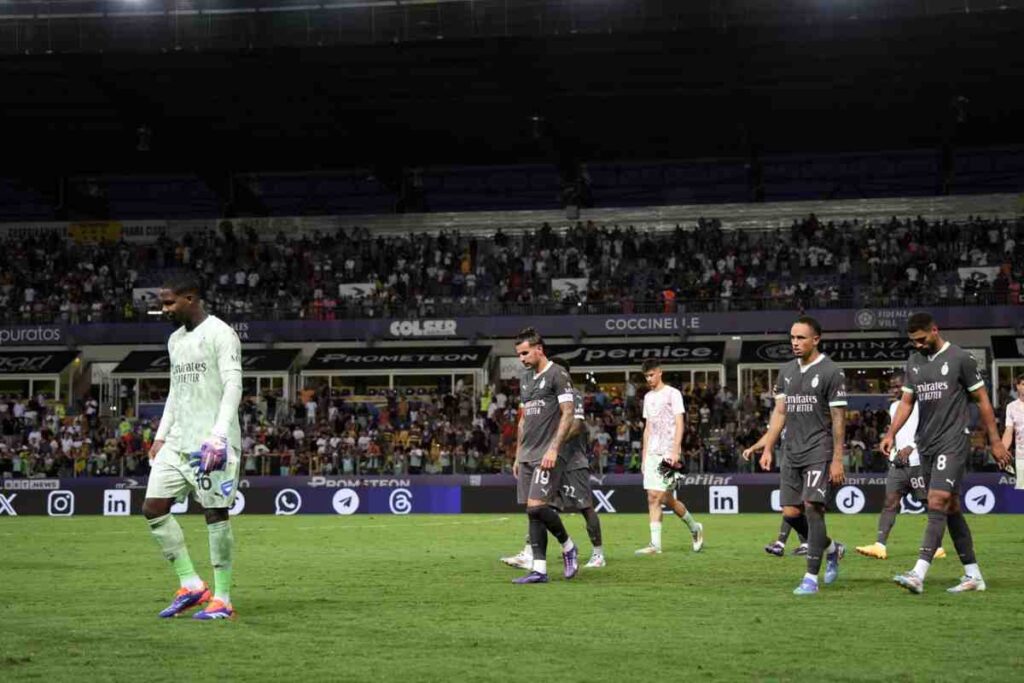 Milan, sette calciatori in vendita