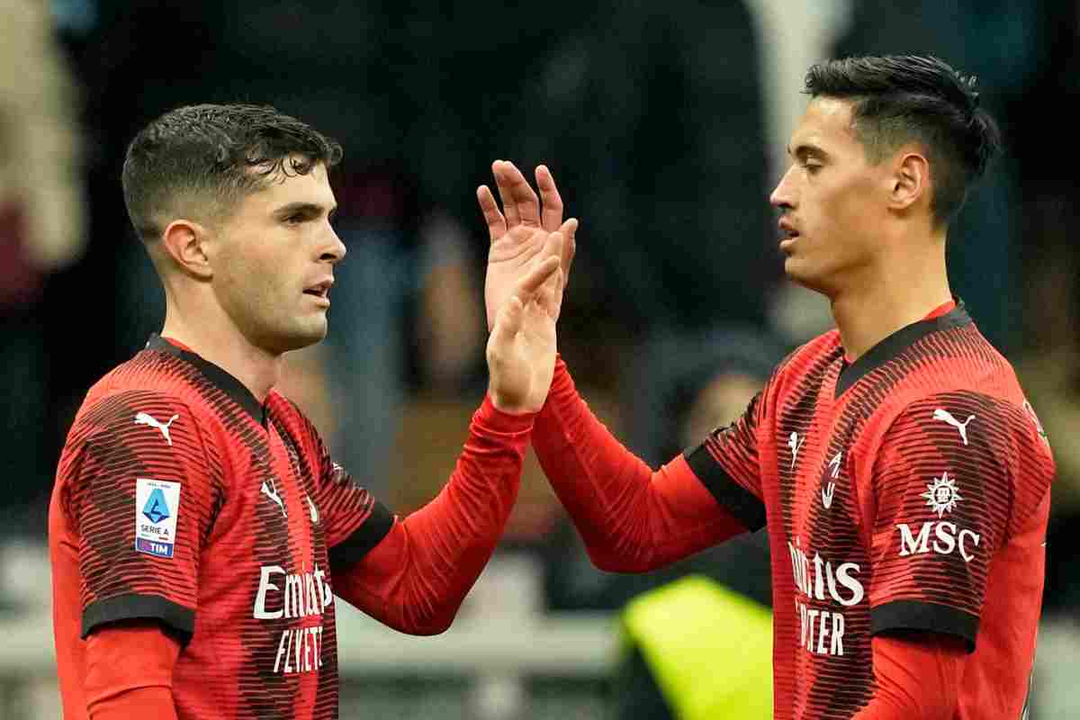 Tijjani Reijnders e Christian Pulisic