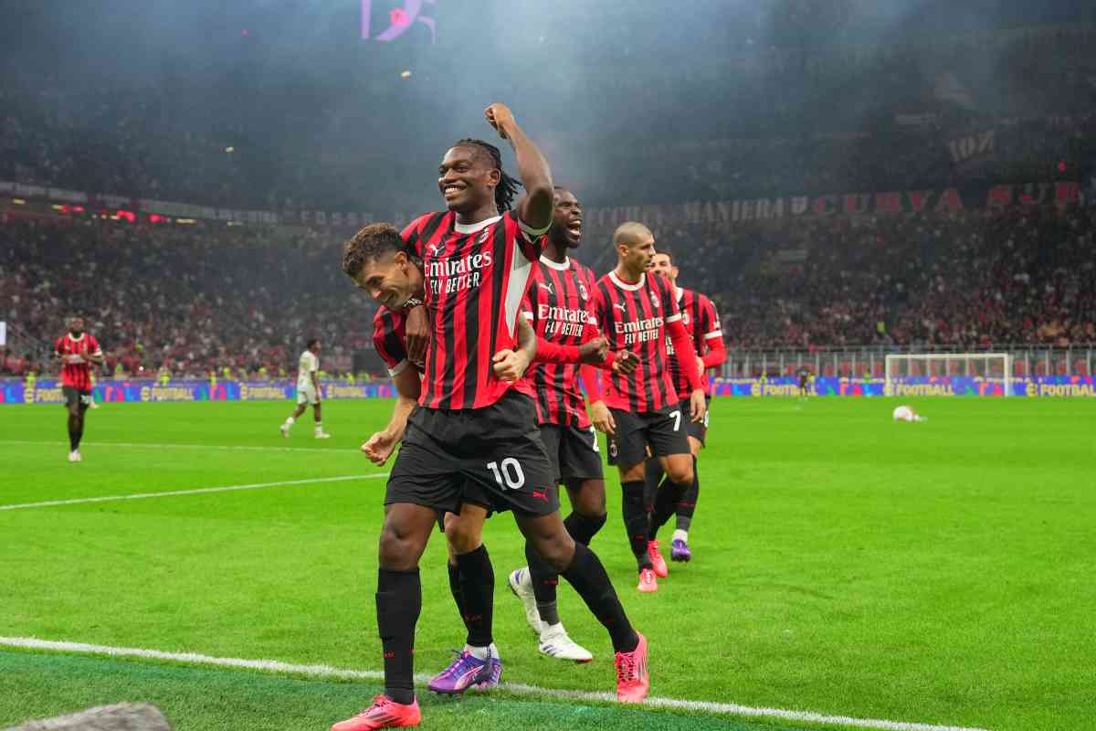 Pulisic e Leao esultano