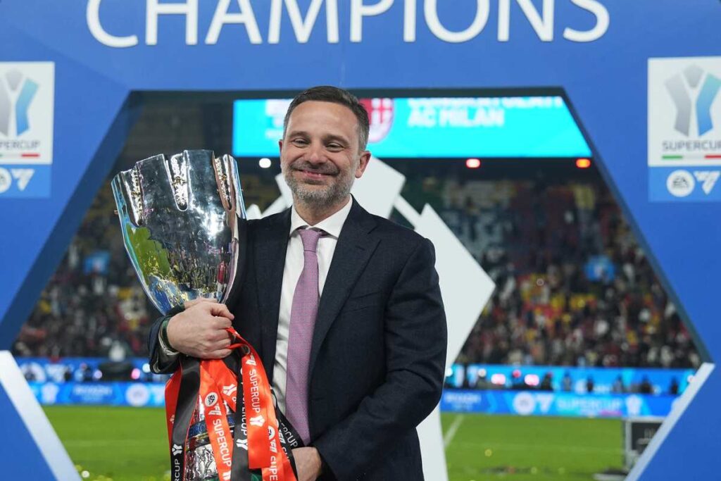 Giorgio Furlani, Milan