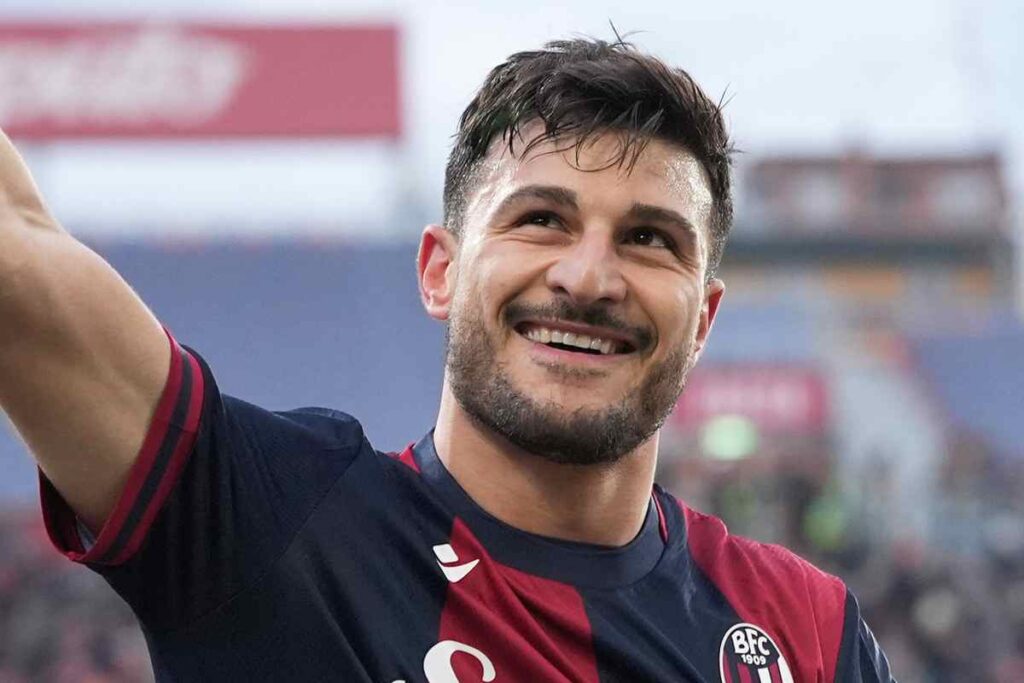 Orsolini in primo piano