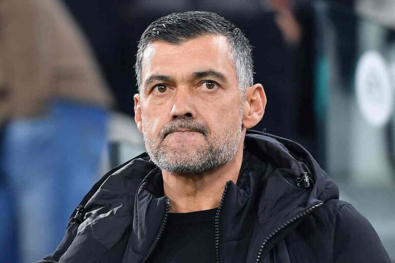Sergio Conceicao deluso in Juventus-Milan