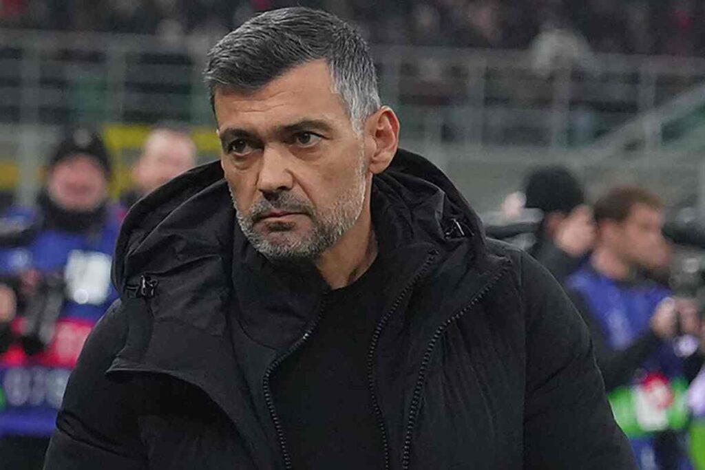 Conceicao davanti la panchina