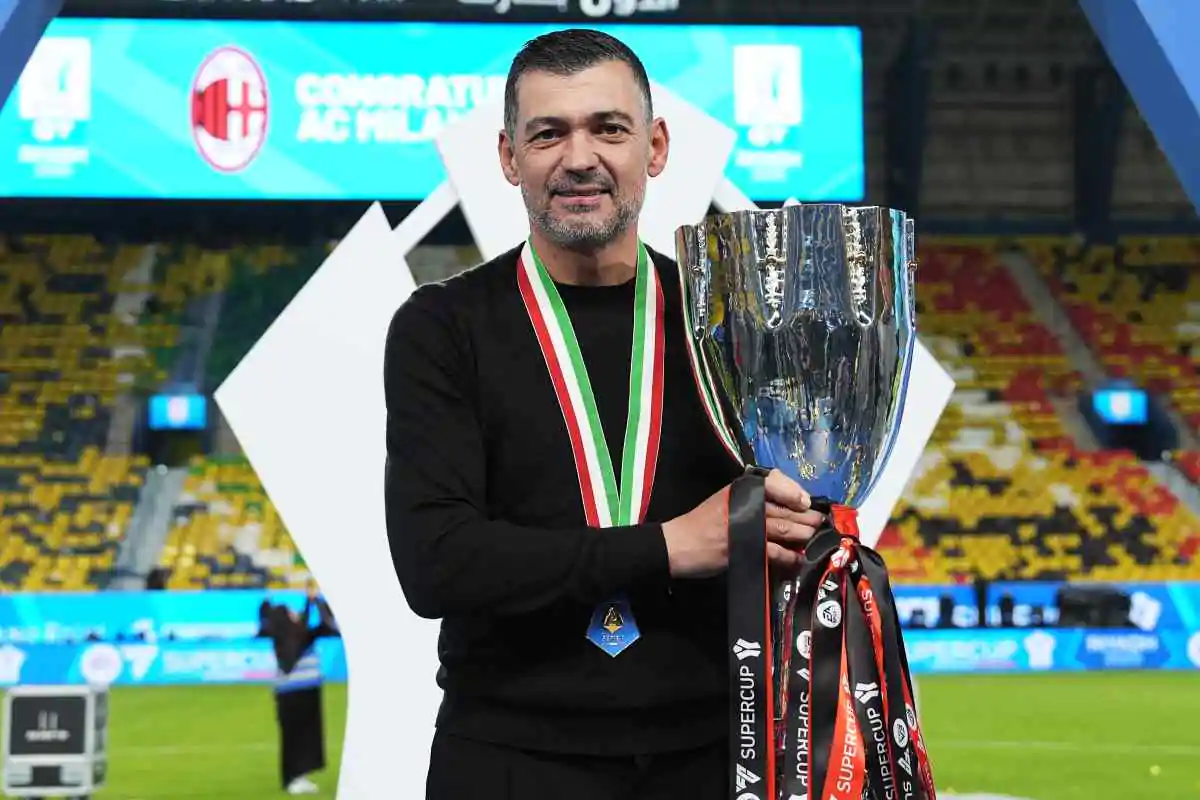 Conceicao con la Supercoppa