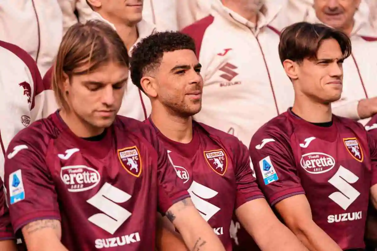 Foto di squadra del Torino