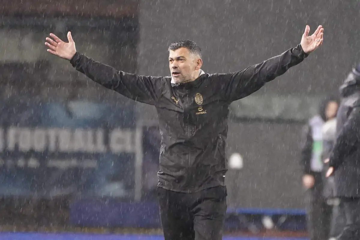 Brutte notizie per Conceicao: Bologna-Milan slitta