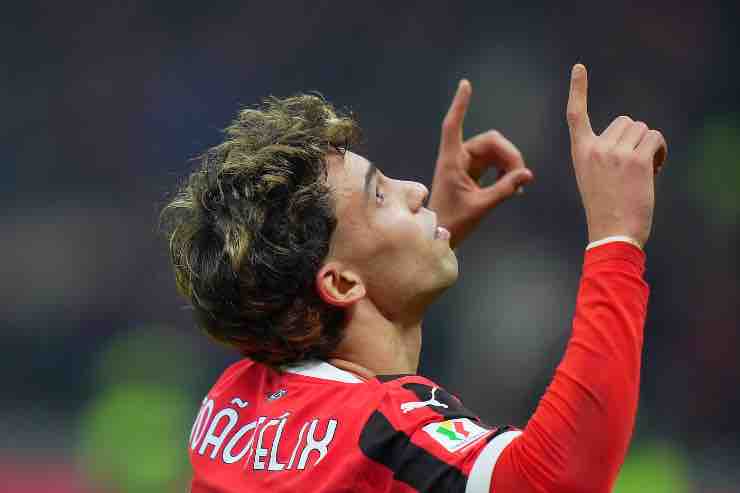 Joao Felix, l'arrivo al Milan