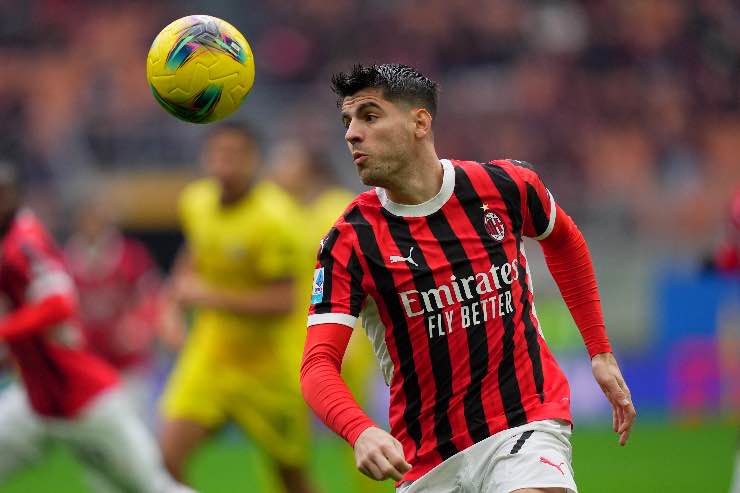 Morata saluta il Milan 