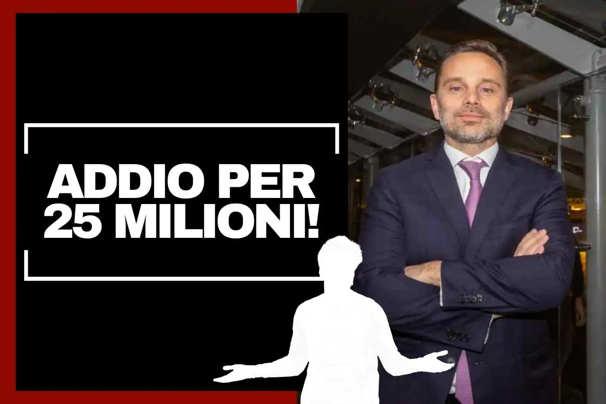 Milan, addio per 25 milioni