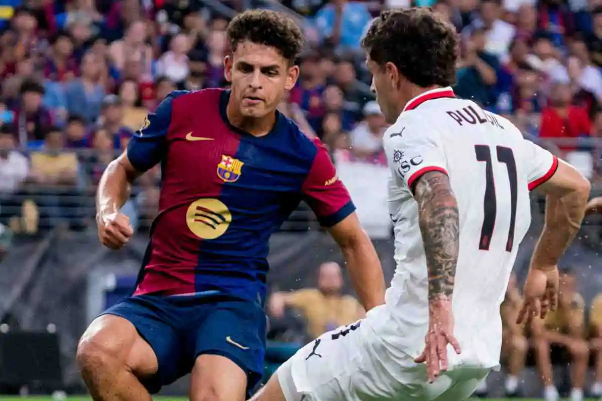 Milan in campo contro il Barcellona