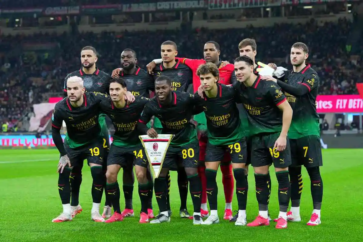 Foto di squadra Milan