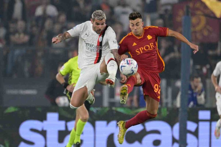 Theo Hernandez e El Shaarawy a contrasto