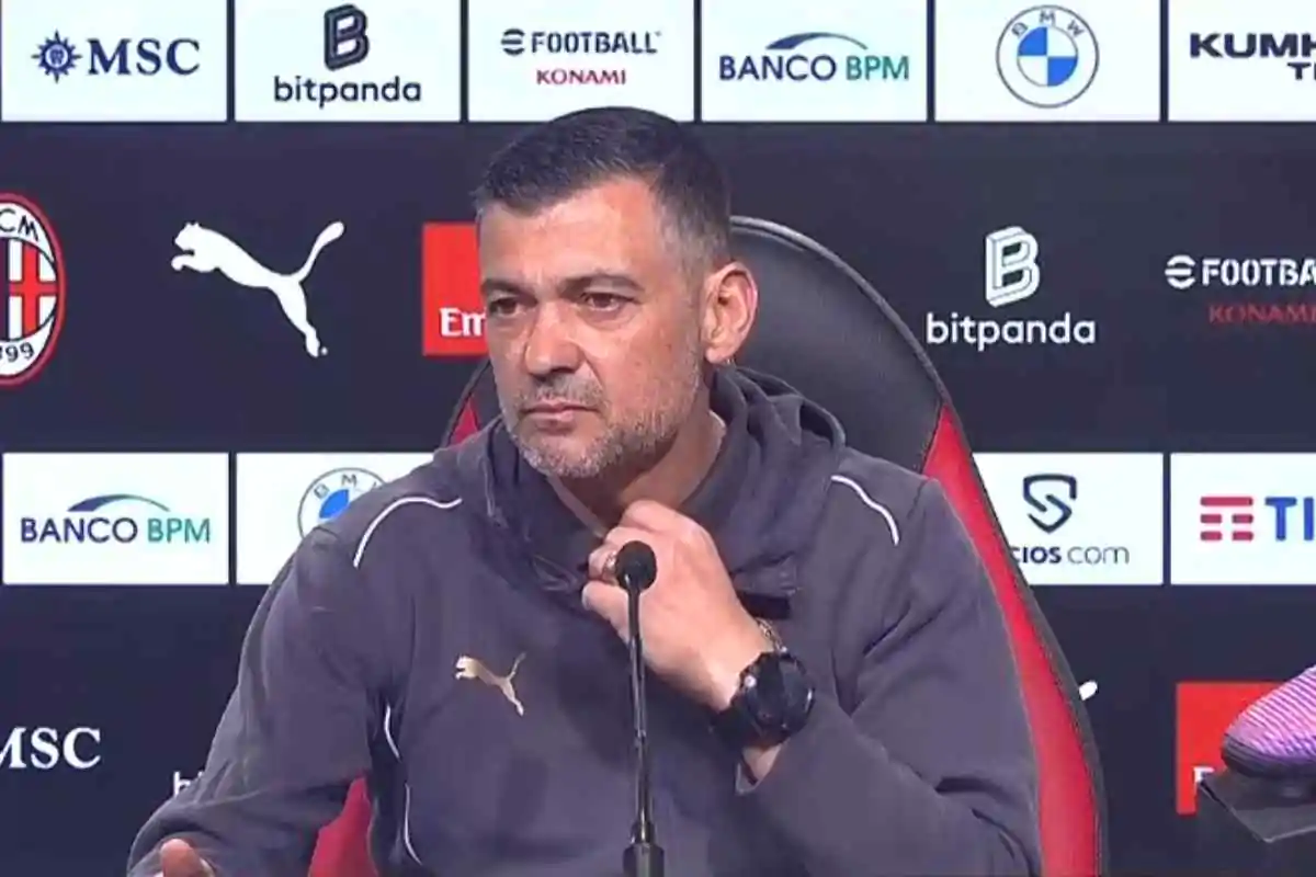 Conceicao in conferenza