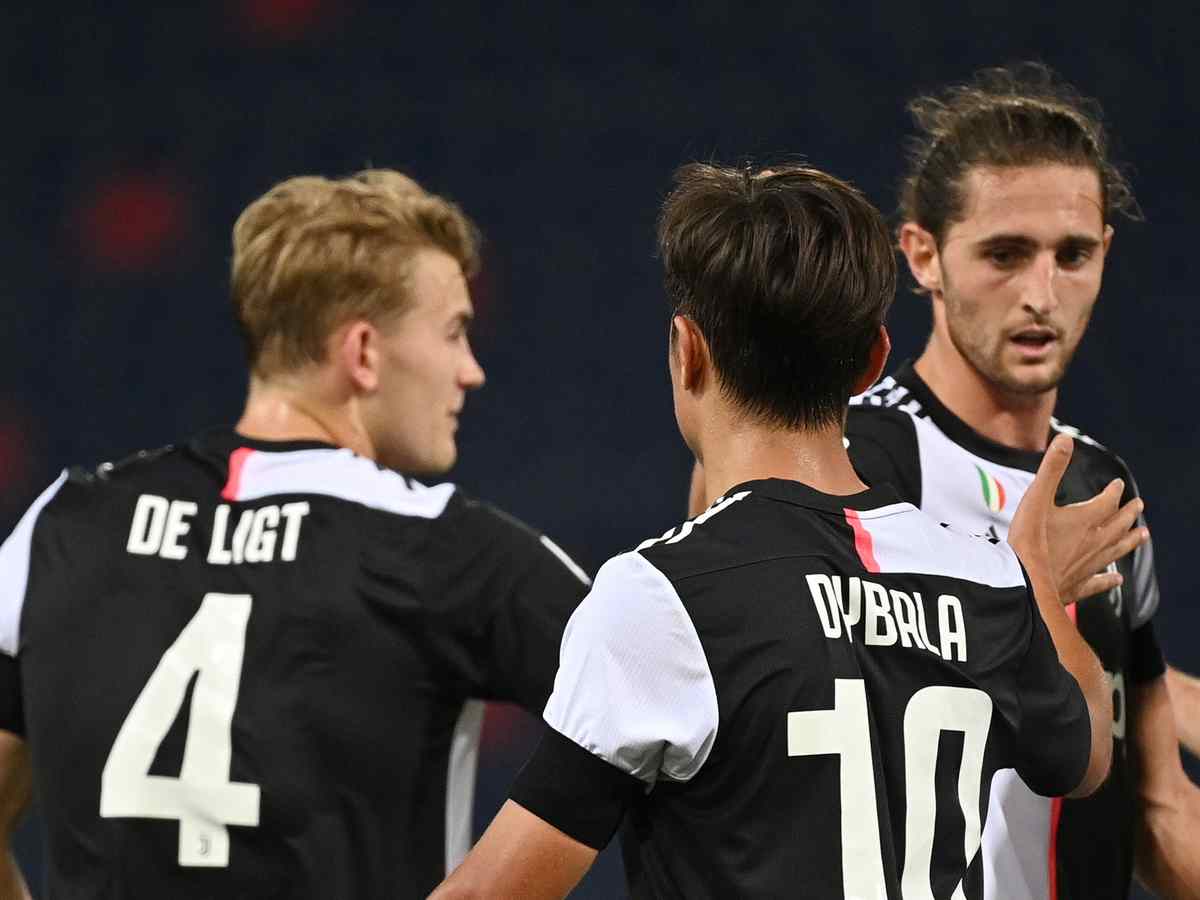 De Ligt, Dybala e Rabiot