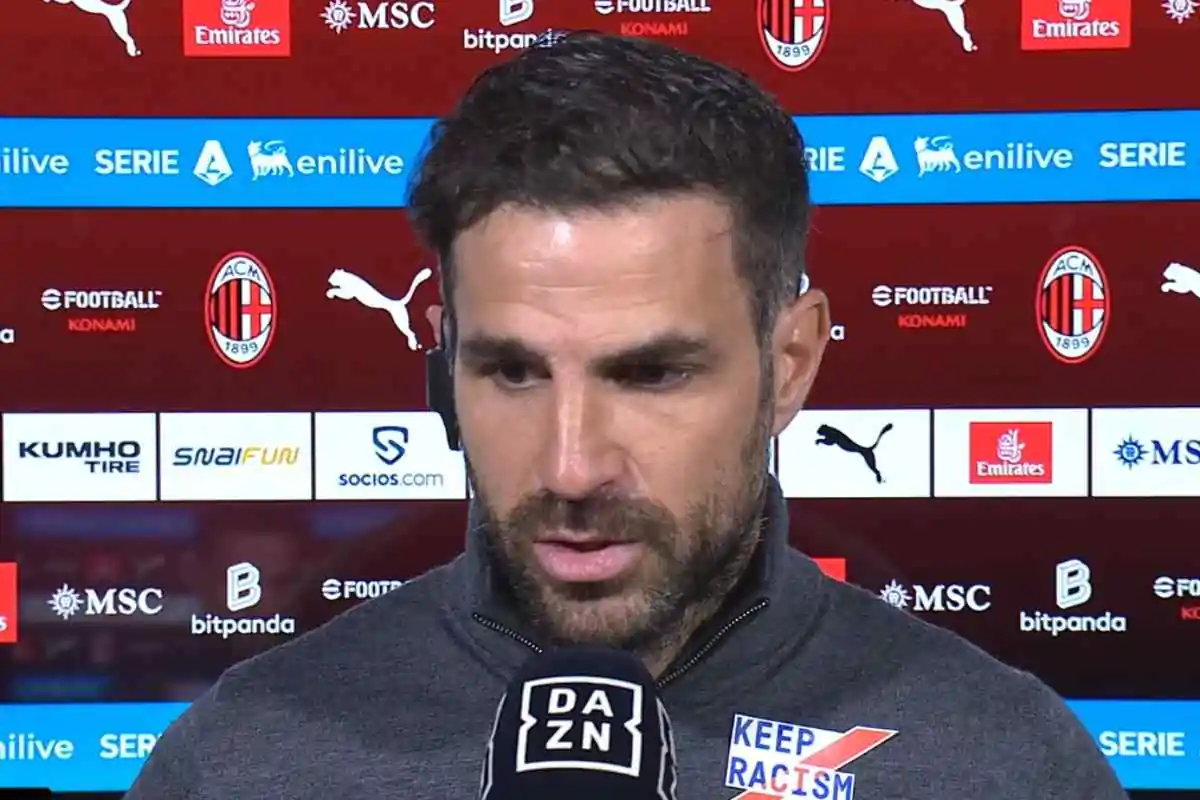 Fabregas nel post gara