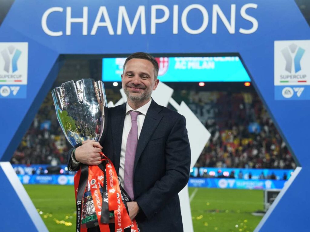 Furlani con la Supercoppa