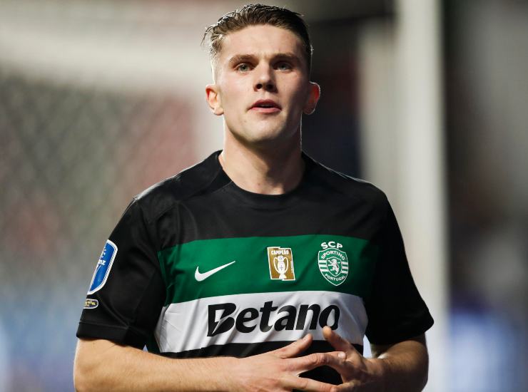 Gyokeres con la maglia dello Sporting