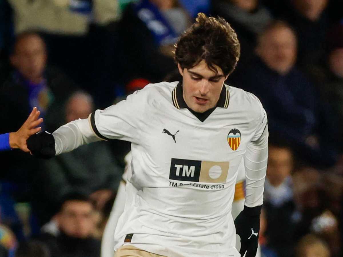 Javi Guerra, giocatore del Valencia