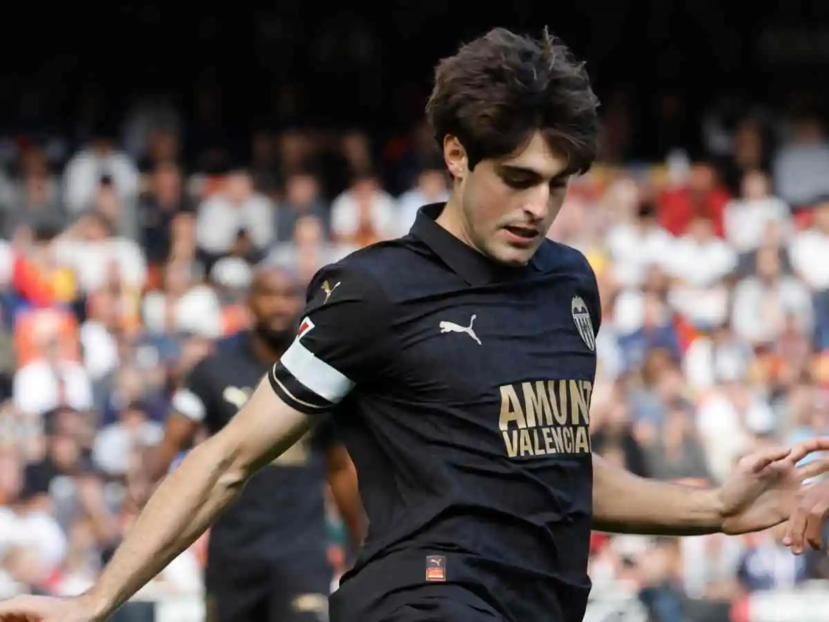 Javi Guerra, giocatore del Valencia