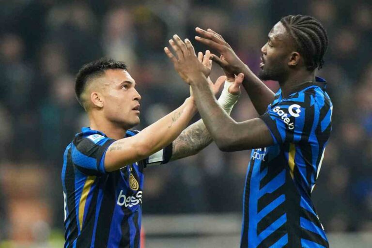 Lautaro Martinez e Marcus Thuram