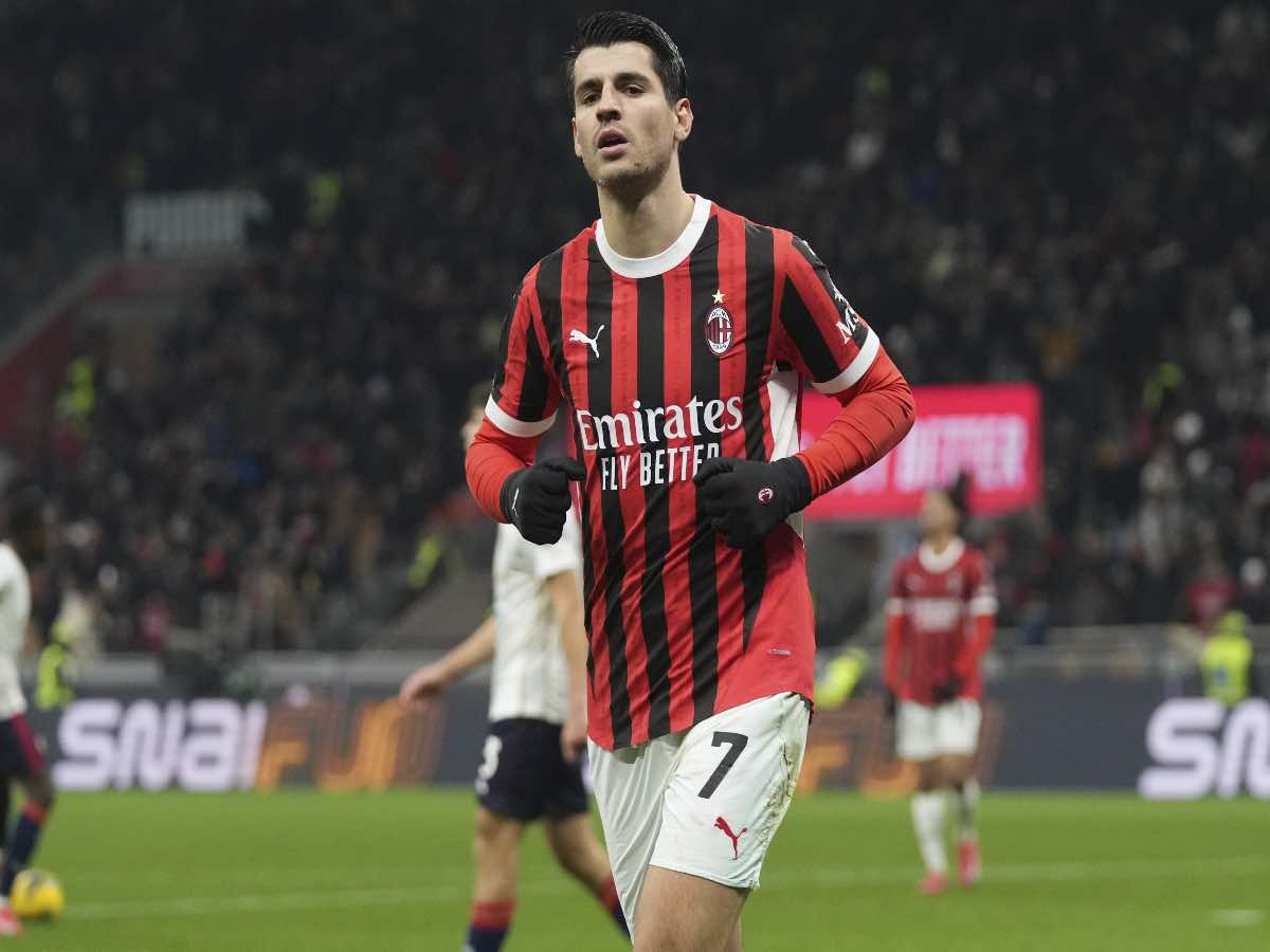 Morata spiazza il Milan