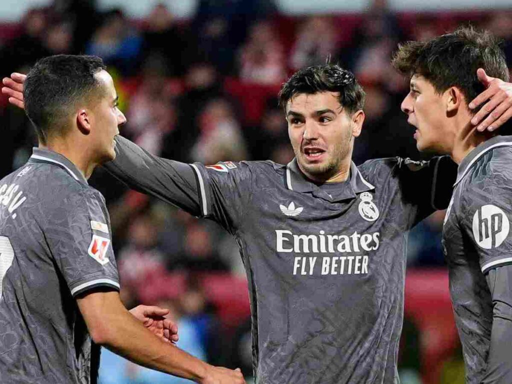 Vasquez, Brahim Diaz e Arda Guler del Real Madrid