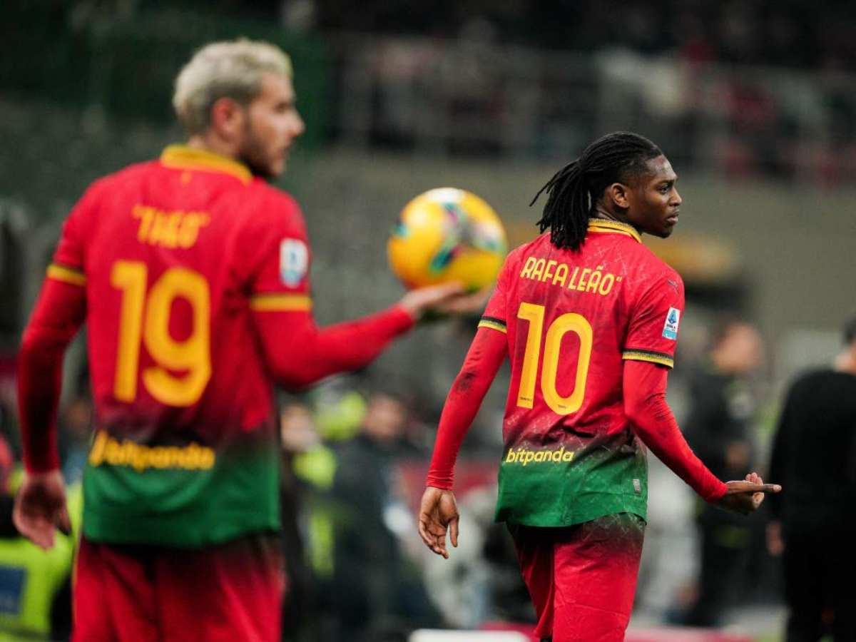 Theo Hernandez e Leao