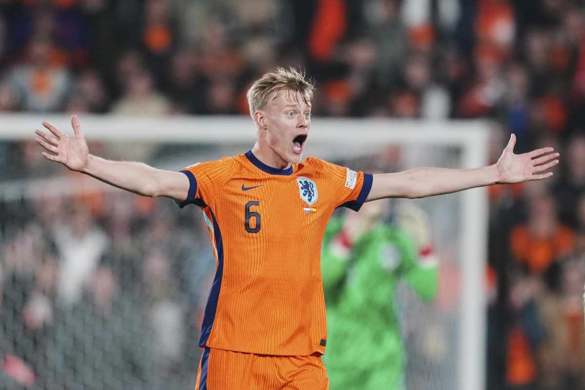 Van Hecke in maglia Olanda