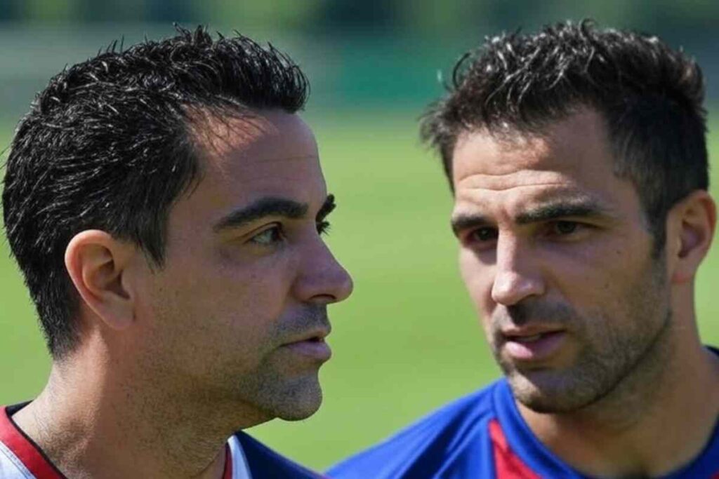 Xavi e Fabregas