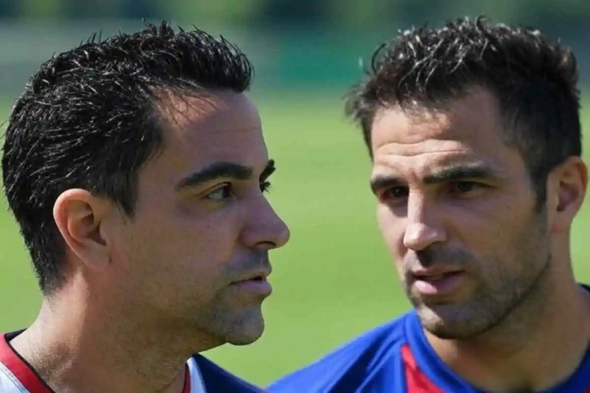 Xavi e Fabregas